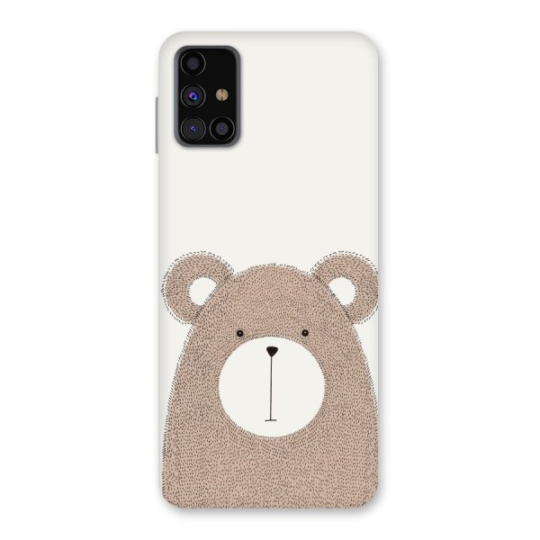 Cute Bear Back Case for Galaxy M31s