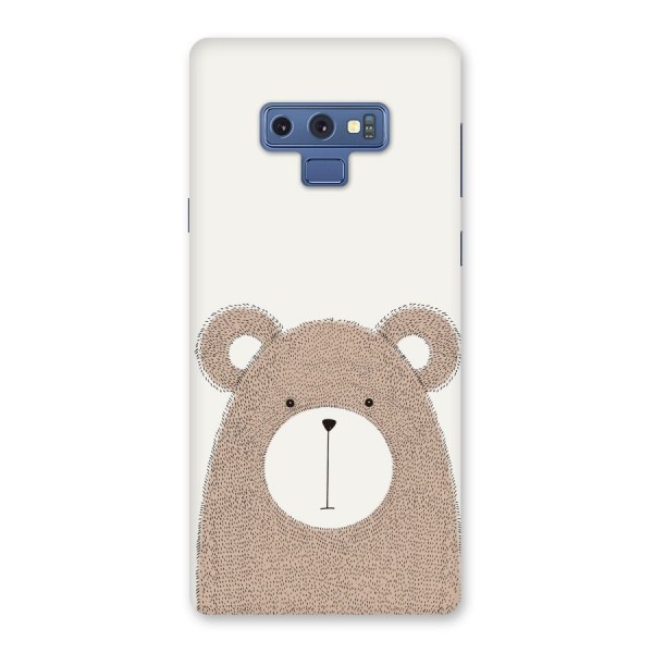 Cute Bear Back Case for Galaxy Note 9