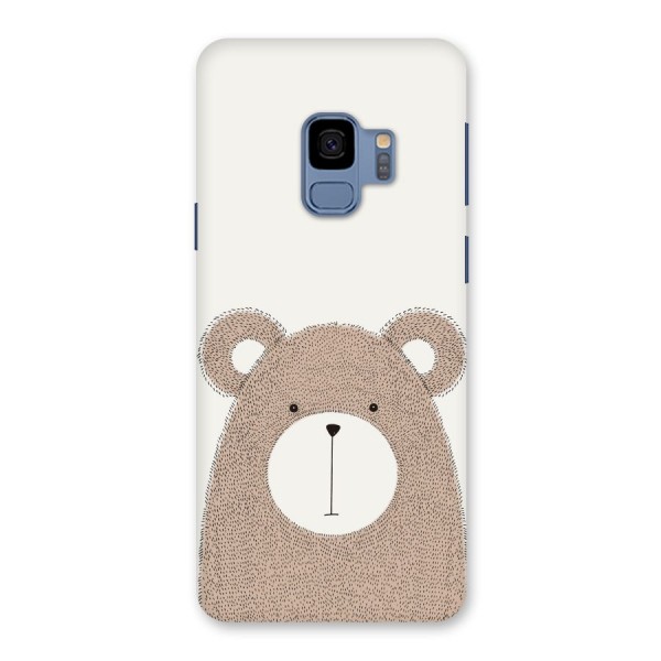 Cute Bear Back Case for Galaxy S9