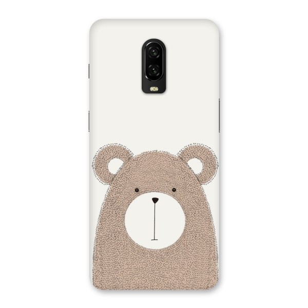 Cute Bear Back Case for OnePlus 6T