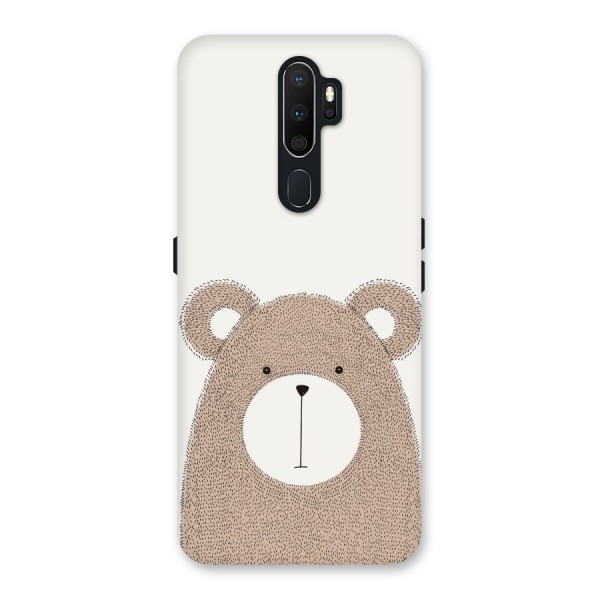 Cute Bear Back Case for Oppo A5 (2020)