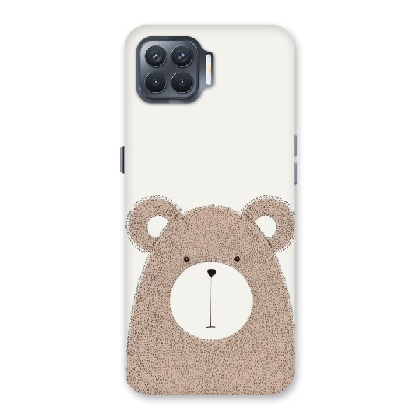 Cute Bear Back Case for Oppo F17 Pro