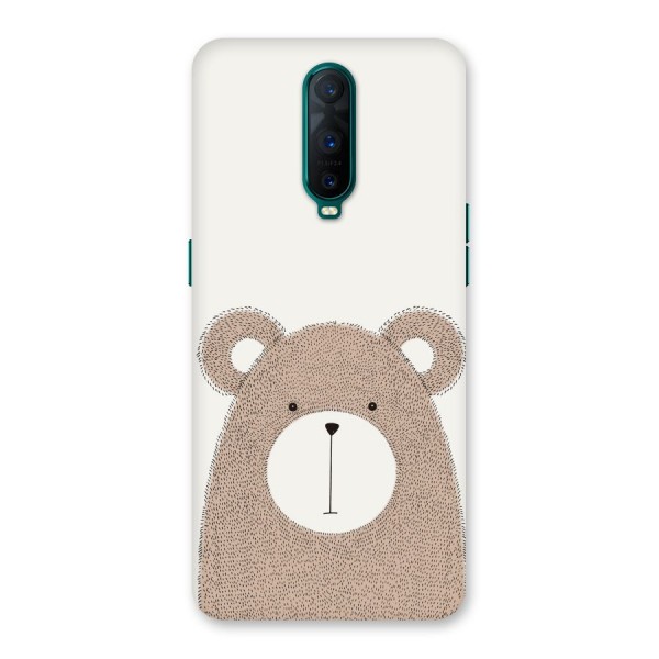 Cute Bear Back Case for Oppo R17 Pro