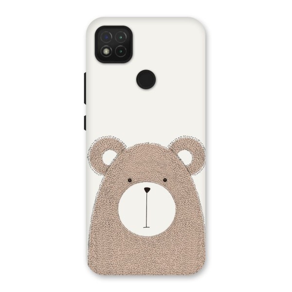 Cute Bear Back Case for Redmi 9C