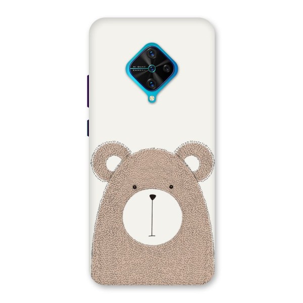 Cute Bear Back Case for Vivo S1 Pro