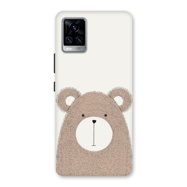 Cute Bear Back Case for Vivo V20 Pro