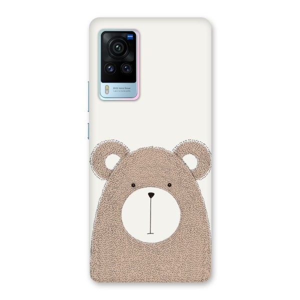 Cute Bear Back Case for Vivo X60 Pro