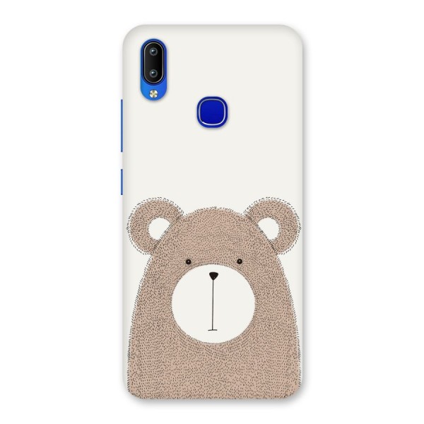 Cute Bear Back Case for Vivo Y91