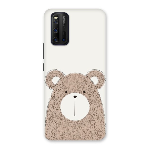 Cute Bear Back Case for Vivo iQOO 3