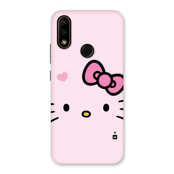 Cute Bow Face Back Case for Lenovo A6 Note