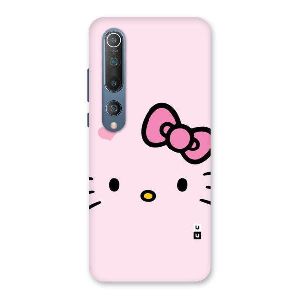 Cute Bow Face Back Case for Mi 10