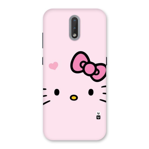 Cute Bow Face Back Case for Nokia 2.3