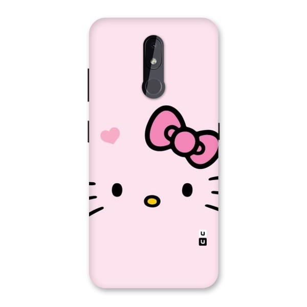 Cute Bow Face Back Case for Nokia 3.2