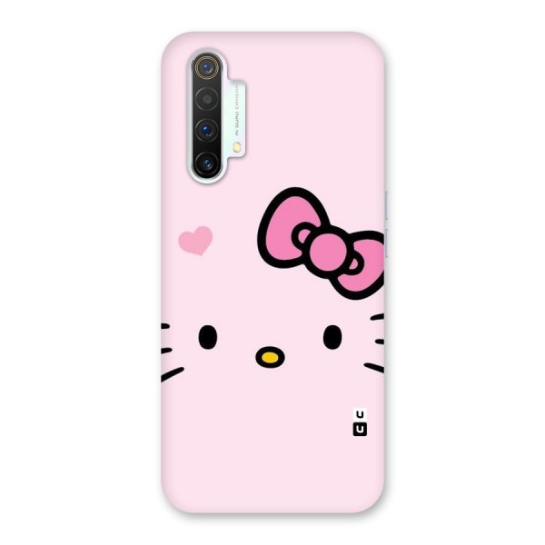 Cute Bow Face Back Case for Realme X3 SuperZoom