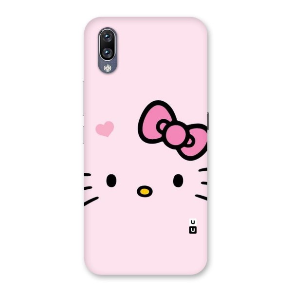 Cute Bow Face Back Case for Vivo NEX