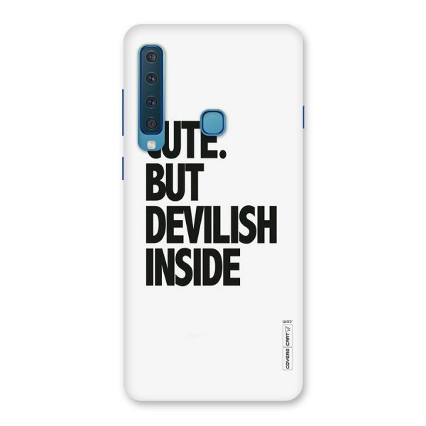 Cute But Devil Back Case for Galaxy A9 (2018)