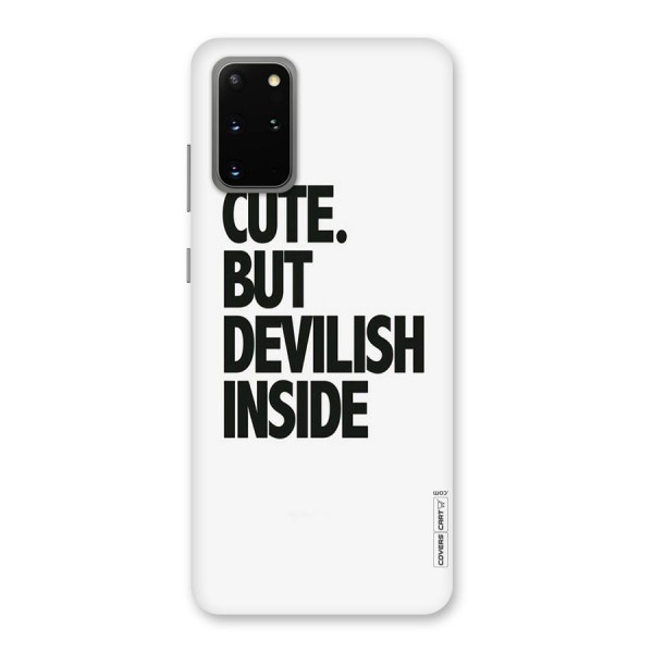 Cute But Devil Back Case for Galaxy S20 Plus