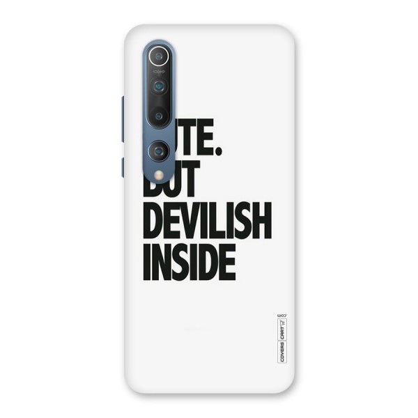 Cute But Devil Back Case for Mi 10