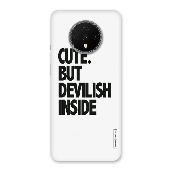 Cute But Devil Back Case for OnePlus 7T