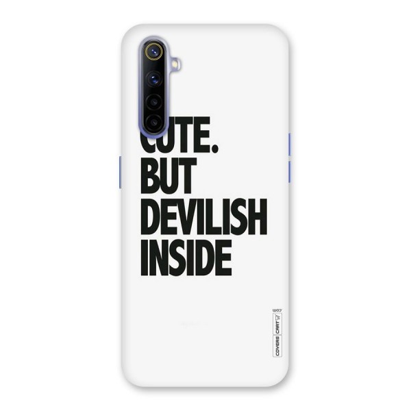 Cute But Devil Back Case for Realme 6