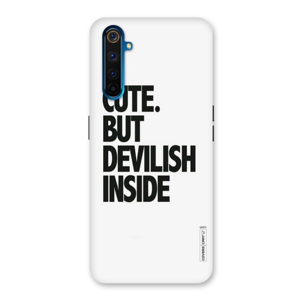 Cute But Devil Back Case for Realme 6 Pro