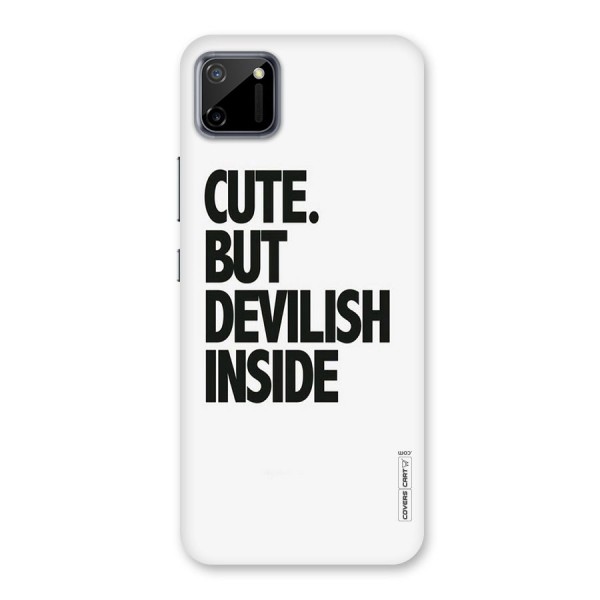 Cute But Devil Back Case for Realme C11