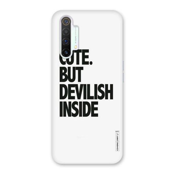 Cute But Devil Back Case for Realme X3