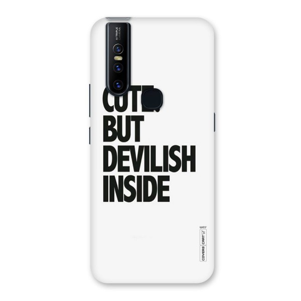 Cute But Devil Back Case for Vivo V15