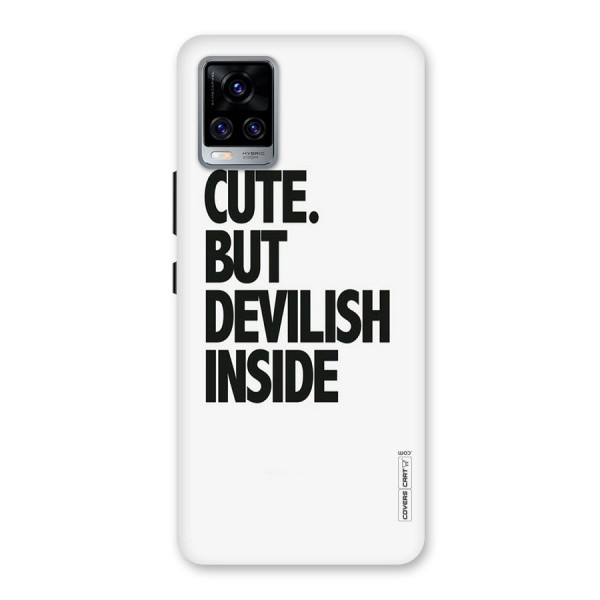 Cute But Devil Back Case for Vivo V20 Pro