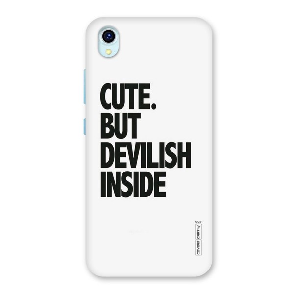 Cute But Devil Back Case for Vivo Y1s