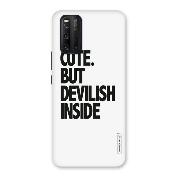 Cute But Devil Back Case for Vivo iQOO 3