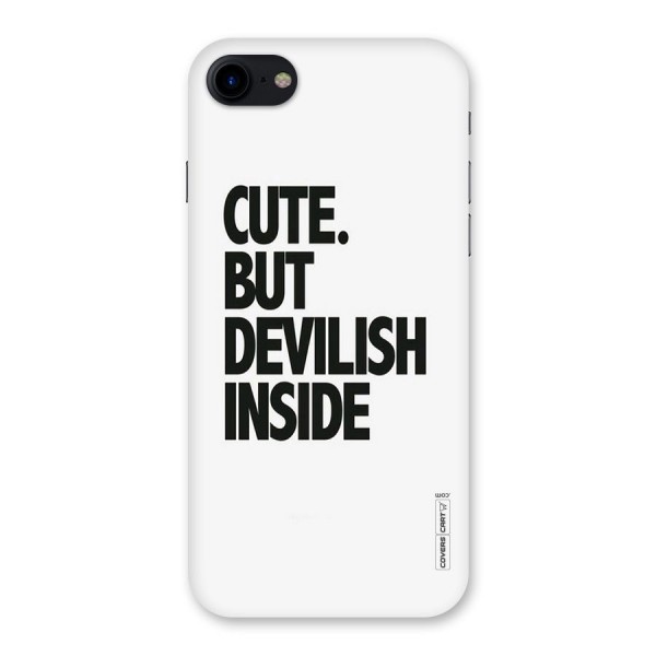 Cute But Devil Back Case for iPhone SE 2020