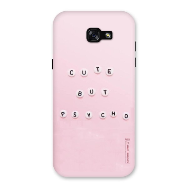 Cute But Psycho Back Case for Galaxy A7 (2017)