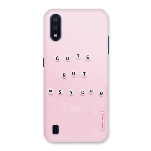 Cute But Psycho Back Case for Galaxy M01