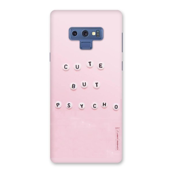 Cute But Psycho Back Case for Galaxy Note 9