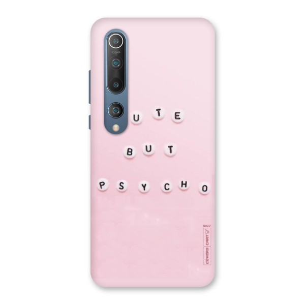 Cute But Psycho Back Case for Mi 10