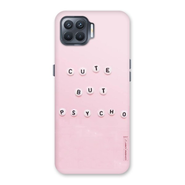 Cute But Psycho Back Case for Oppo F17 Pro