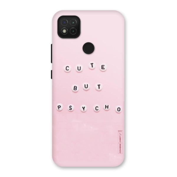 Cute But Psycho Back Case for Redmi 9C