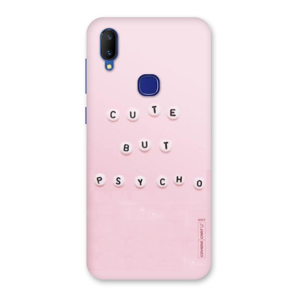 Cute But Psycho Back Case for Vivo V11