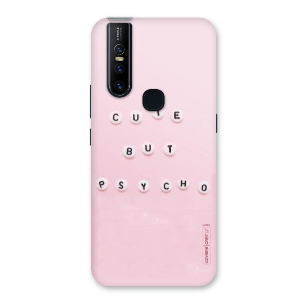 Cute But Psycho Back Case for Vivo V15