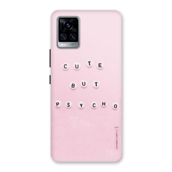 Cute But Psycho Back Case for Vivo V20 Pro