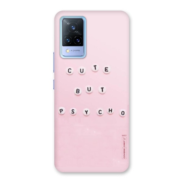 Cute But Psycho Back Case for Vivo V21 5G