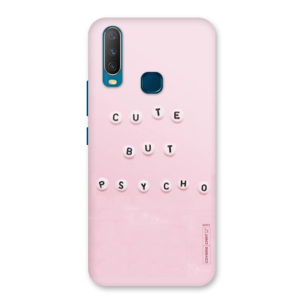 Cute But Psycho Back Case for Vivo Y12