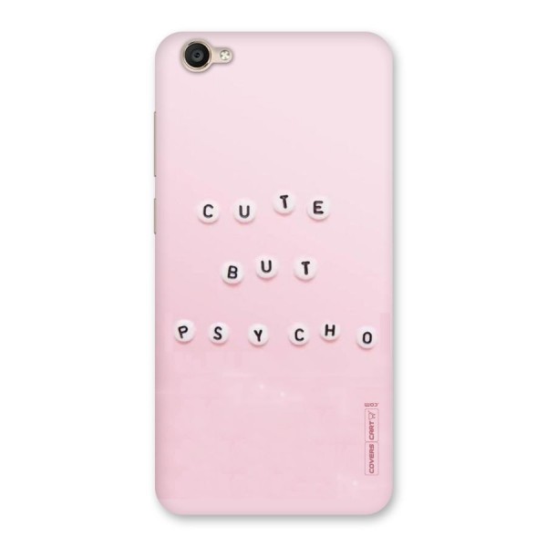 Cute But Psycho Back Case for Vivo Y55s