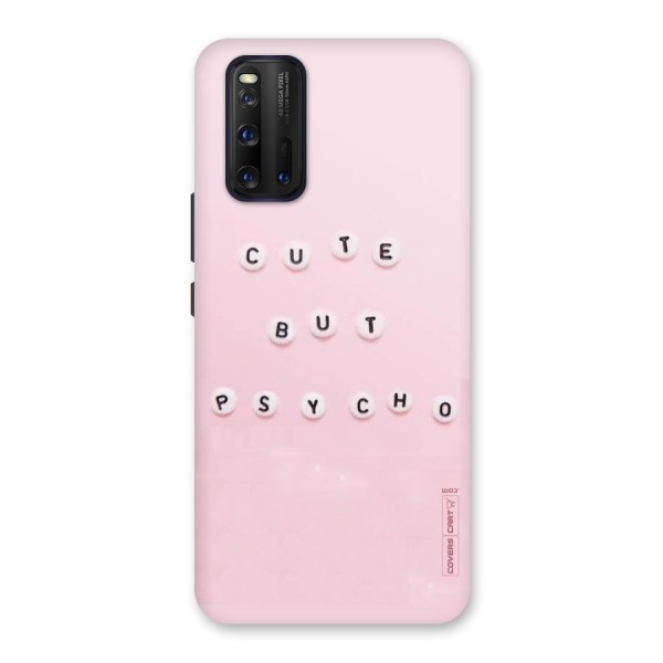 Cute But Psycho Back Case for Vivo iQOO 3