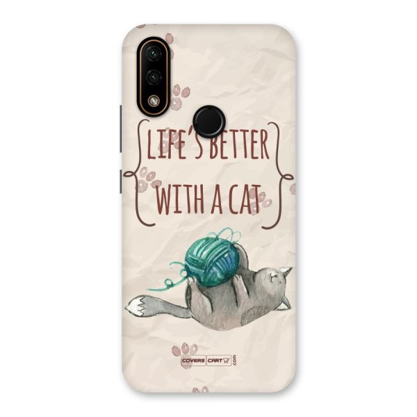 Cute Cat Back Case for Lenovo A6 Note