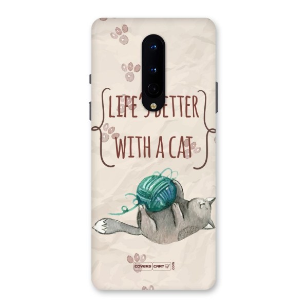 Cute Cat Back Case for OnePlus 8