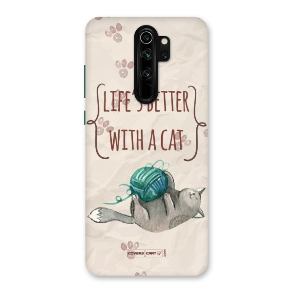 Cute Cat Back Case for Redmi Note 8 Pro