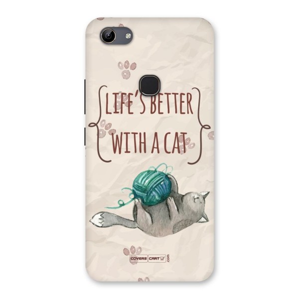 Cute Cat Back Case for Vivo Y81