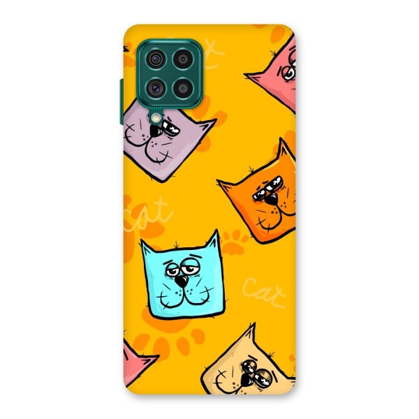 Cute Cat Pattern Back Case for Galaxy F62